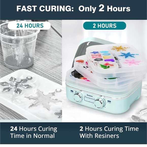 COPY - Resiners Resin Curing Machine, Cure Ⅰ, Auto Curing 2 hours Resin Dryer M… - Picture 3 of 6